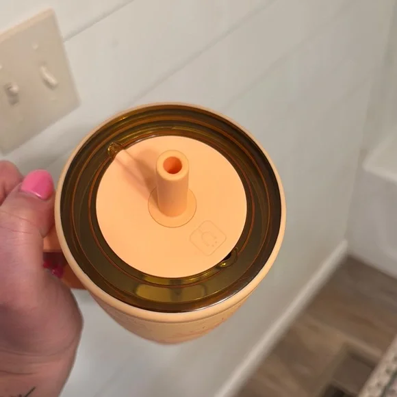 BrüMate Orange Floral Tumbler - Picture 3 of 4